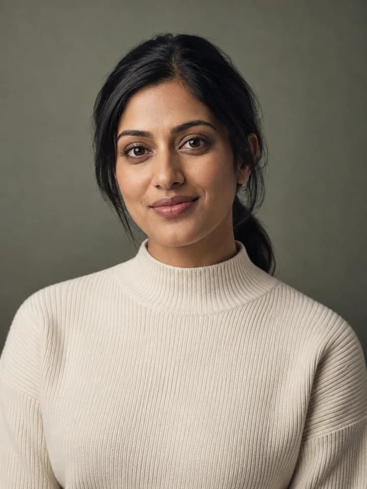 Portrait of Anika Bellan, a team member