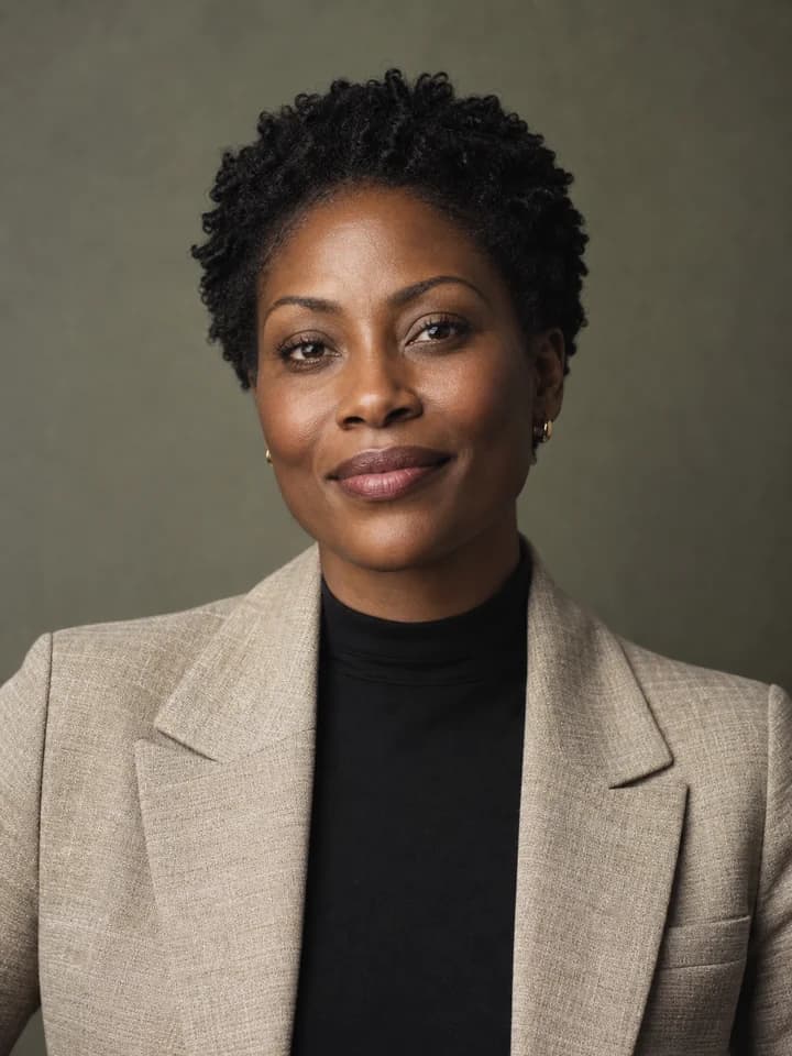 Portrait of Celia Darnell, a team member