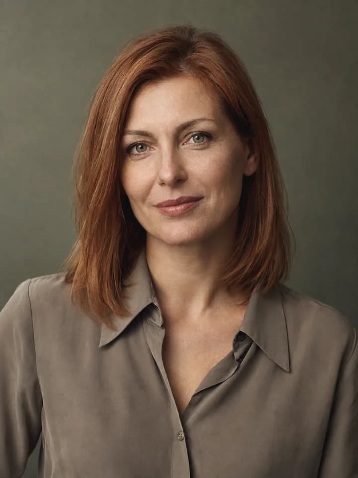 Portrait of Elena Westrin, a team member