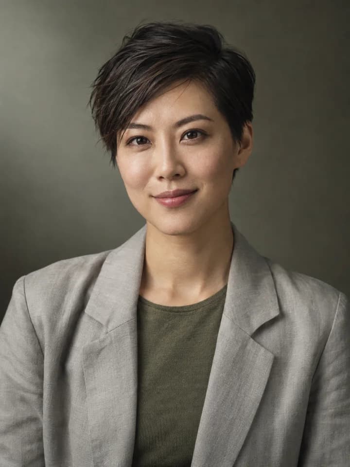 Portrait of Iris Calden, a team member