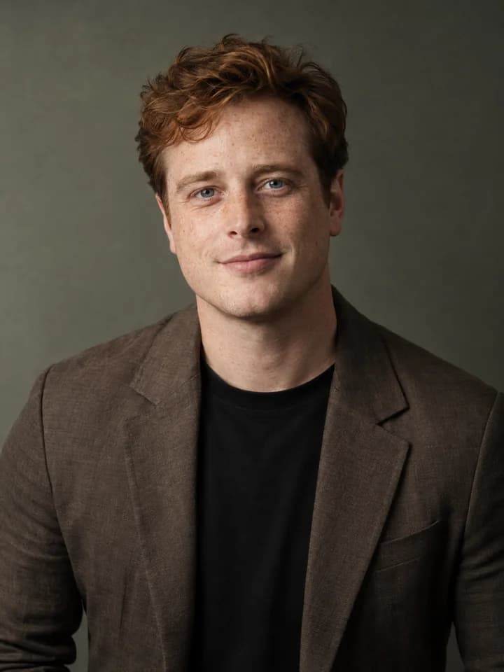Portrait of Theo Marwick, a team member